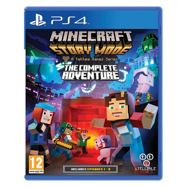 Minecraft: Story Mode (The Complete Adventure) [PS4] - BAZÁR (použitý tovar)