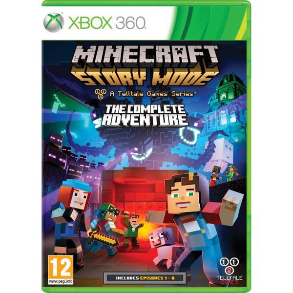 Minecraft: Story Mode (The Complete Adventure) [XBOX 360] - BAZÁR (použitý tovar)