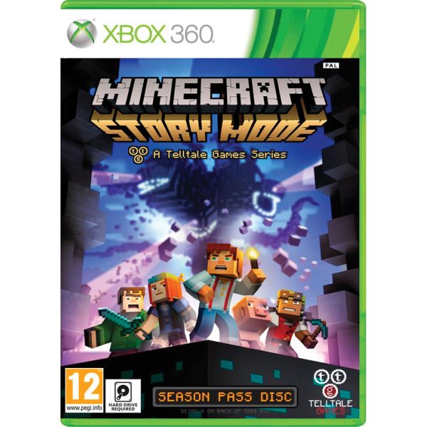 Minecraft: Story Mode [XBOX 360] - BAZÁR (použitý tovar)