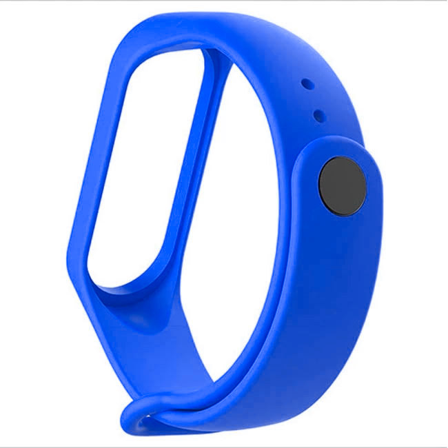 Modrý náramok pre Xiaomi MiBand 3 a 4 Modrý náramok pre Xiaomi MiBand 3 a 4