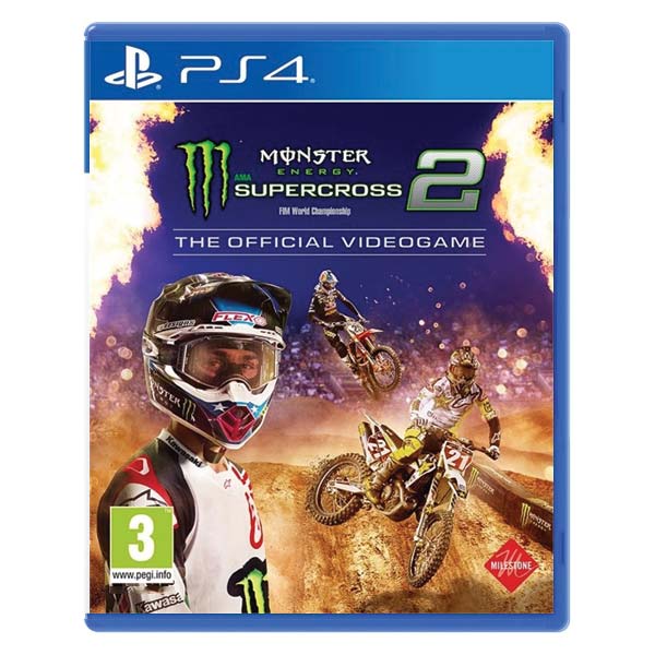 Monster Energy: Supercross 2 [PS4] - BAZÁR (použitý tovar)