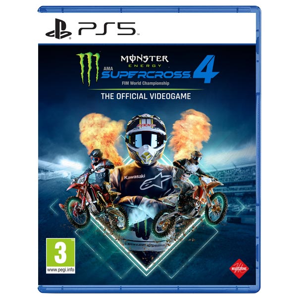 Monster Energy Supercross 4 [PS5] - BAZÁR (použitý tovar)