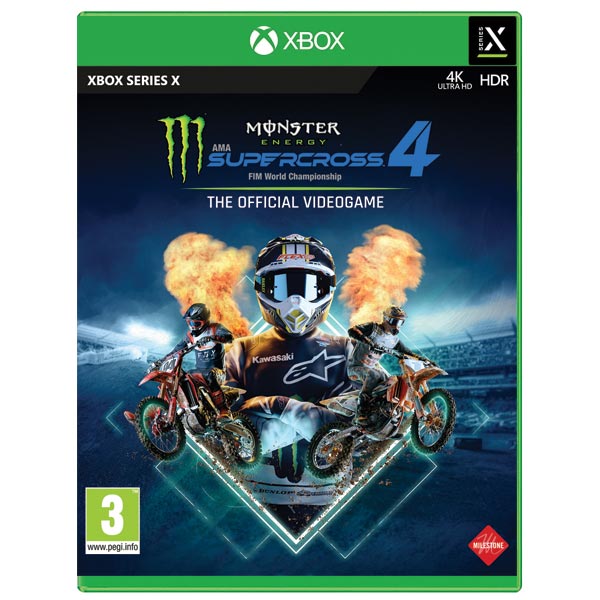 Monster Energy Supercross 4 XBOX Series X
