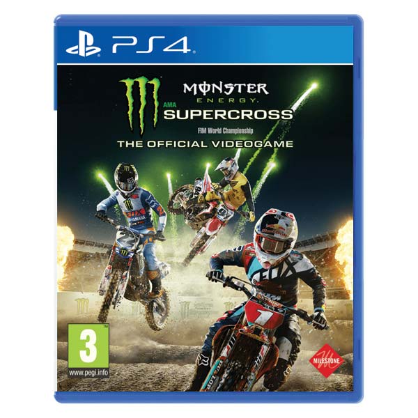 Monster Energy: Supercross [PS4] - BAZÁR (použitý tovar)