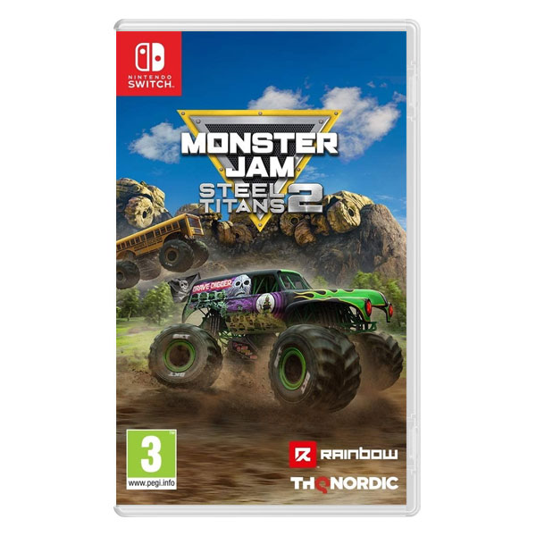 Monster Jam: Steel Titans 2 [NSW] - BAZÁR (použitý tovar)