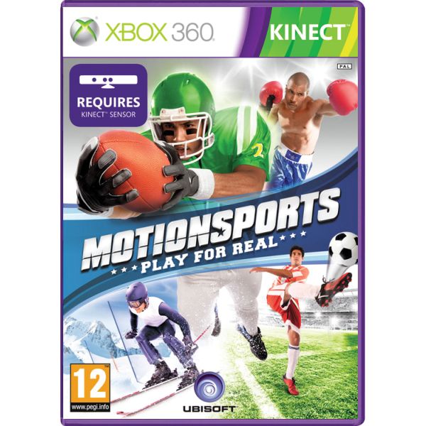 MotionSports: Play for Real [XBOX 360] - BAZÁR (použitý tovar)