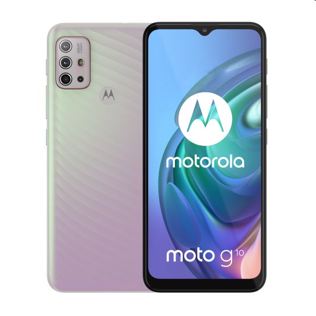 Motorola Moto G10, 4/64GB, iridescent pearl Motorola Moto G10, 4/64GB, iridescent pearl