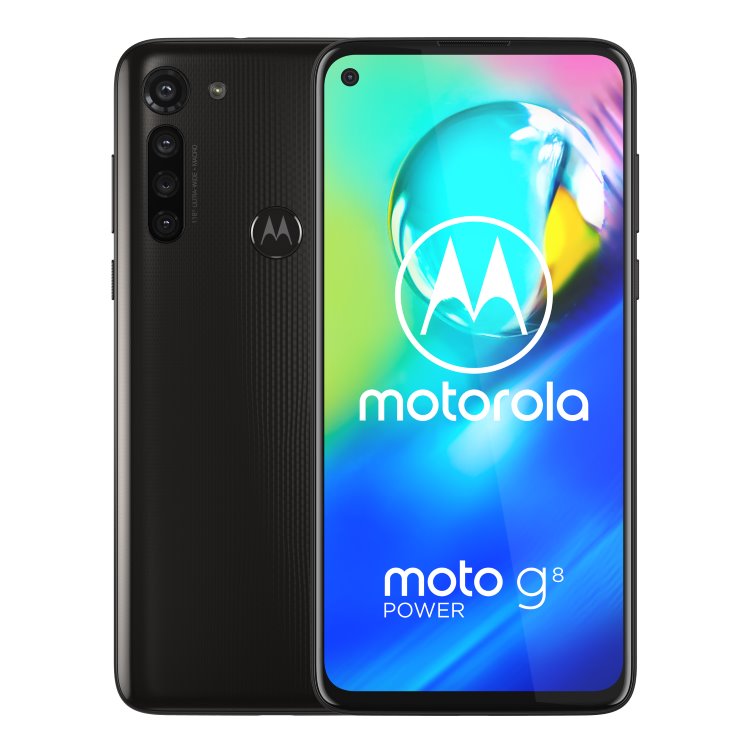 Motorola Moto G8 Power, Dual SIM, Smoke Black - SK distribúcia PAHF0004PL
