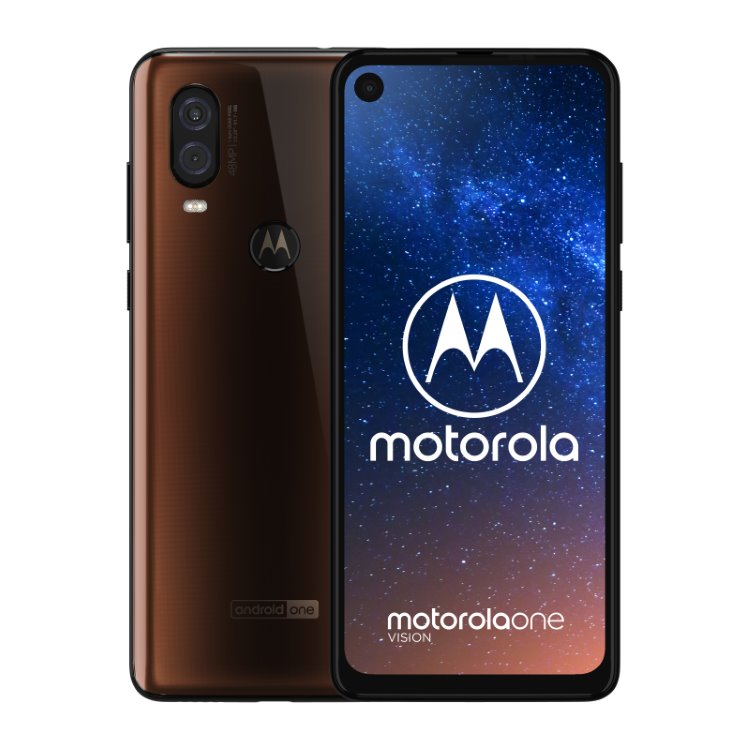 Motorola One Vision, 4/128GB, Dual SIM, Bronze gradient, Trieda A+ - použité, záruka 12 mesiacov