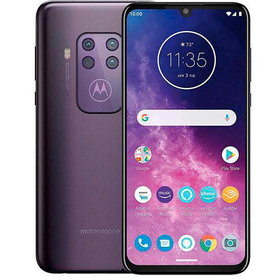 Motorola One Zoom, 4/128GB, Dual SIM, Cosmic Purple, Trieda A - použité, záruka 12 mesiacov