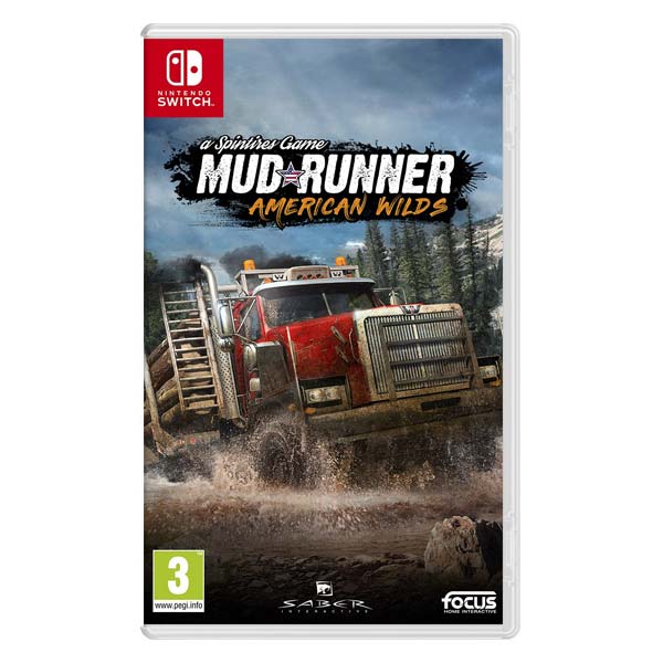 MudRunner: a Spintires Game (American Wilds Edition) [NSW] - BAZÁR (použitý tovar)