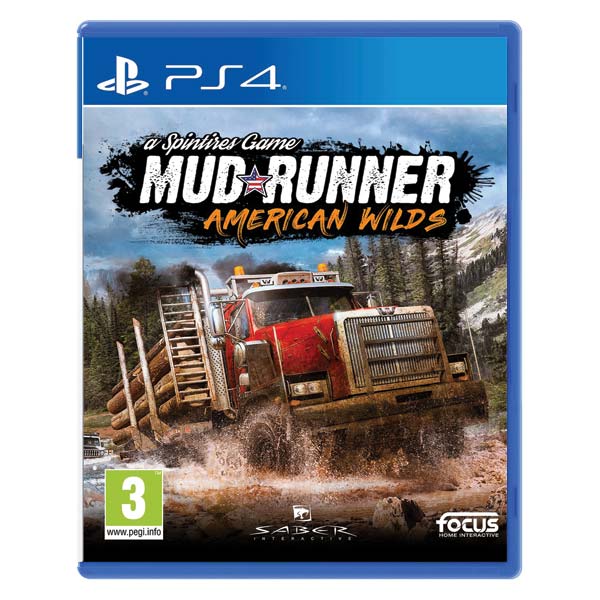 MudRunner: a Spintires Game (American Wilds Edition) [PS4] - BAZÁR (použitý tovar)