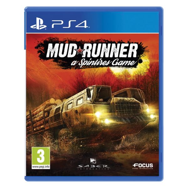 MudRunner: a Spintires Game [PS4] - BAZÁR (použitý tovar)