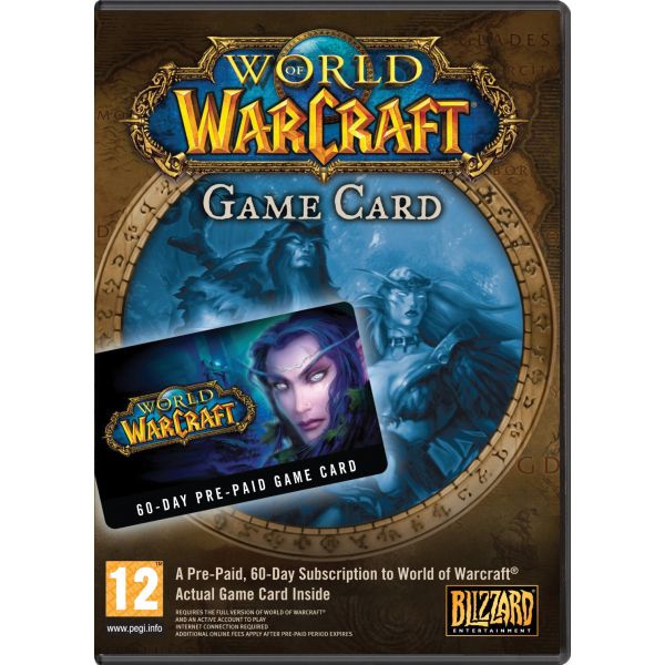 World of Warcraft Predplatná karta na 60 dní