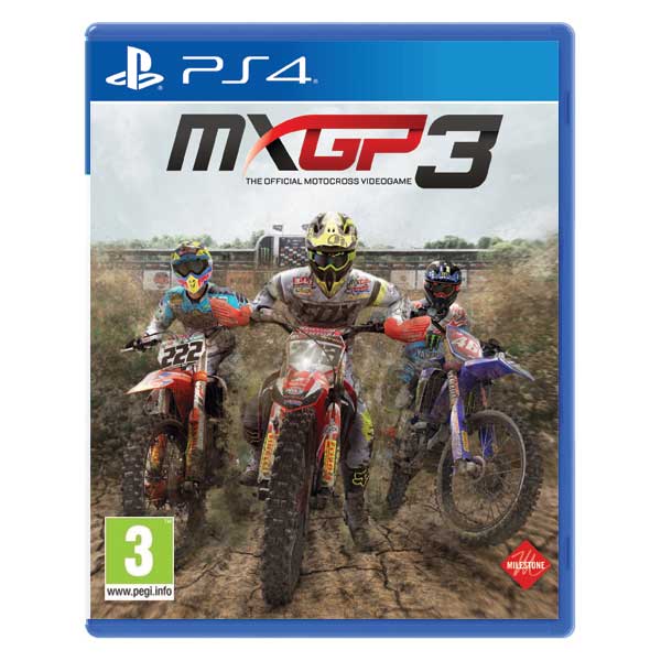 MXGP 3: The Official Motocross Videogame [PS4] - BAZÁR (použitý tovar)