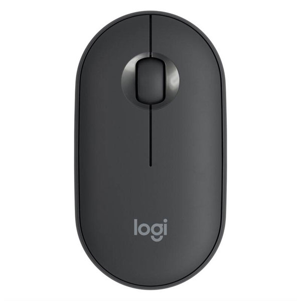 Myš Logitech M350 Pebble Wireless Mouse, sivá 910-005718