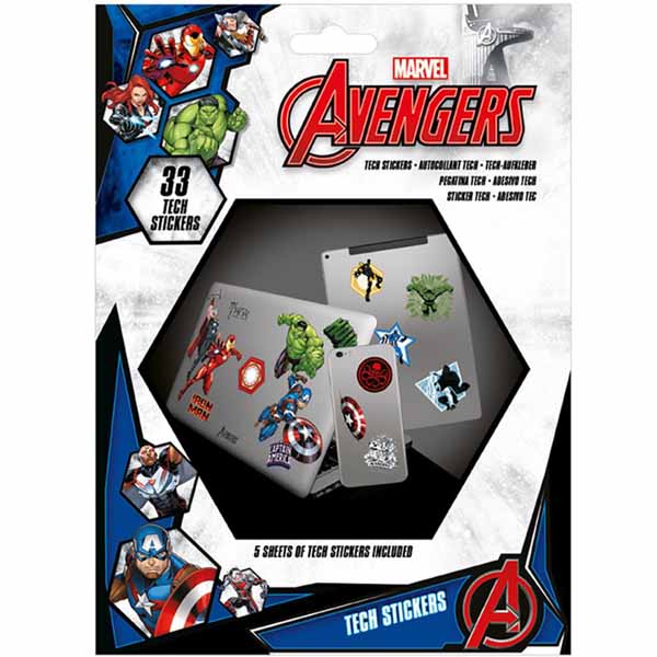 Nálepky Marvel Avengers Heroes