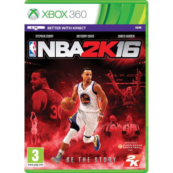 NBA 2K16 [XBOX 360] - BAZÁR (použitý tovar)