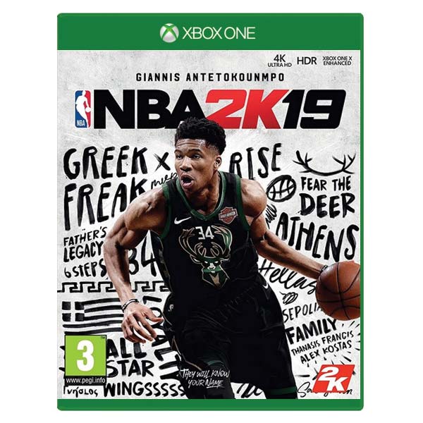 NBA 2K19 [XBOX ONE] - BAZÁR (použitý tovar)