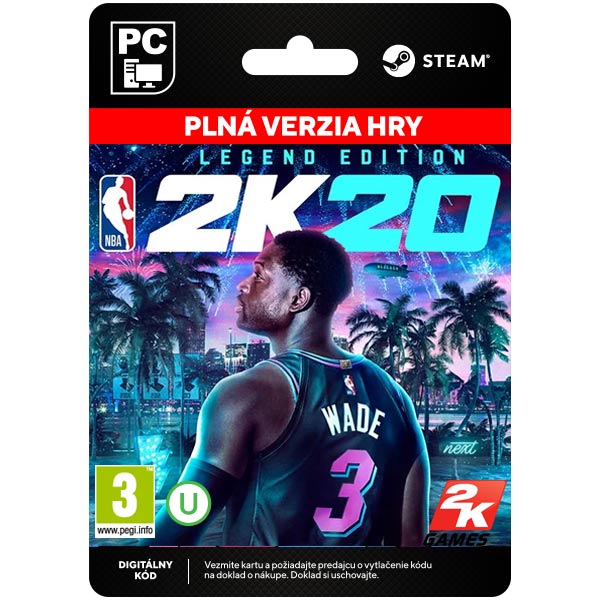 E-shop NBA 2K20 (Legend Edition) [Steam]