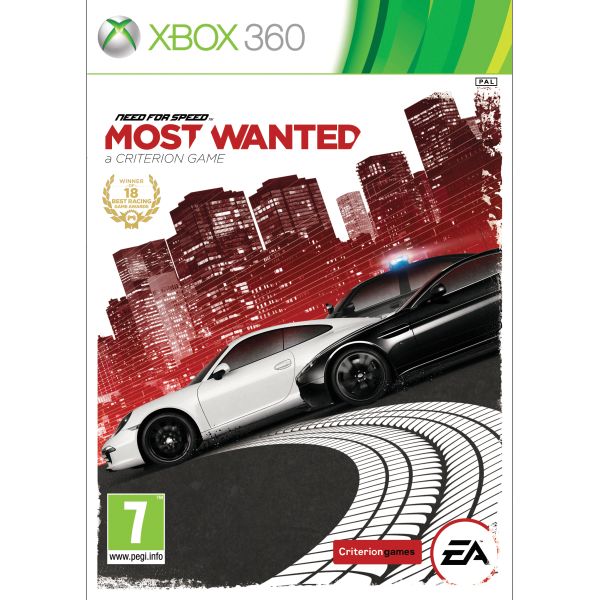 Need for Speed: Most Wanted- XBOX 360- BAZÁR (použitý tovar)