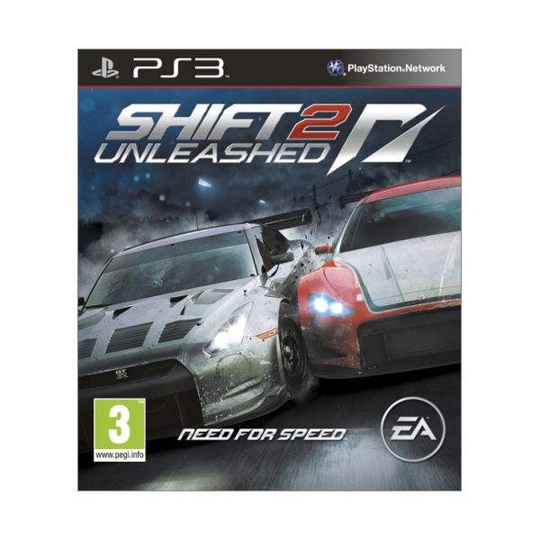 Need for Speed Shift 2: Unleashed - PS3 - BAZÁR (použitý tovar)