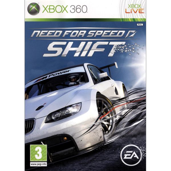Need for Speed: Shift CZ - XBOX 360- BAZÁR (použitý tovar)