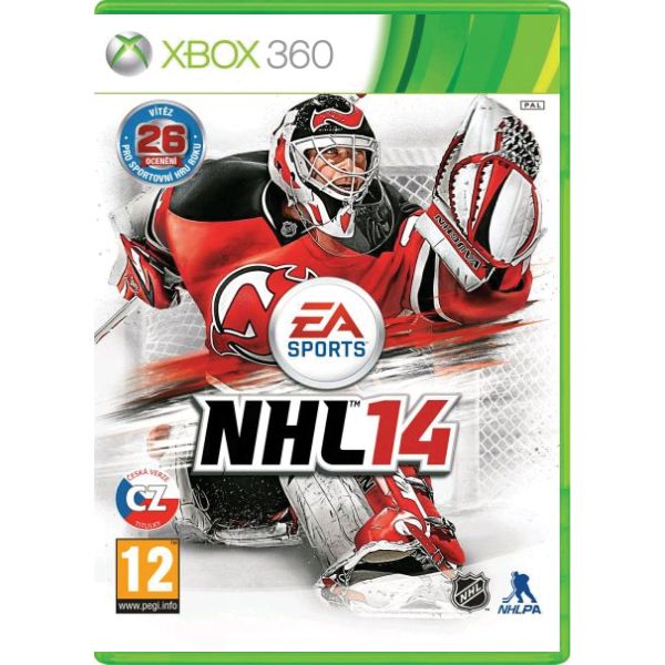 NHL 14 CZ - XBOX 360- BAZÁR (použitý tovar)