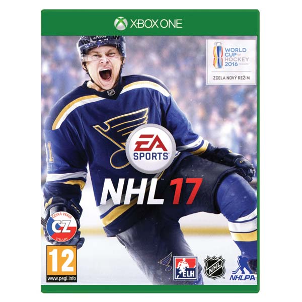 NHL 17 CZ [XBOX ONE] - BAZÁR (použitý tovar)