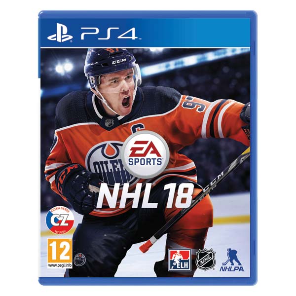 NHL 18 CZ [PS4] - BAZÁR (použitý tovar)
