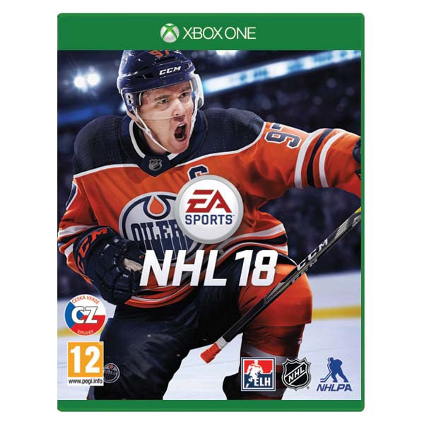 NHL 18 CZ [XBOX ONE] - BAZÁR (použitý tovar)