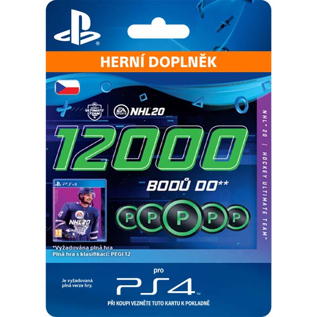 NHL 20 - 12000 Hockey Points CZ NHL 20 - 12000 Hockey Points CZ