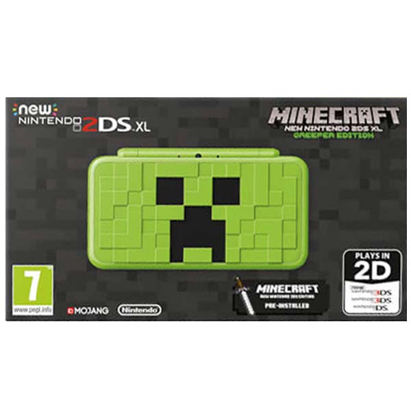 nintendo 2ds xl creeper edition