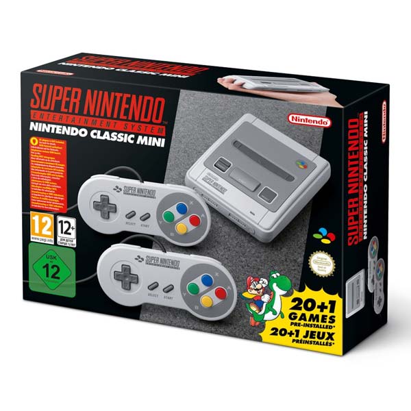 Nintendo Classic Mini: Super Nintendo Entertainment System (SNES) - OPENBOX (Rozbalený tovar s plnou zárukou)