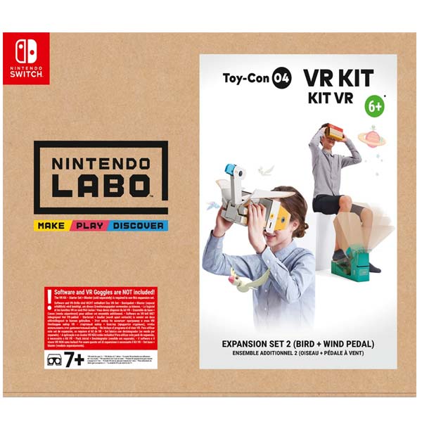 Nintendo Switch Labo VR Kit Expansion Set 2 (Bird + Wind Pedal) - OPENBOX (Rozbalený tovar s plnou zárukou)