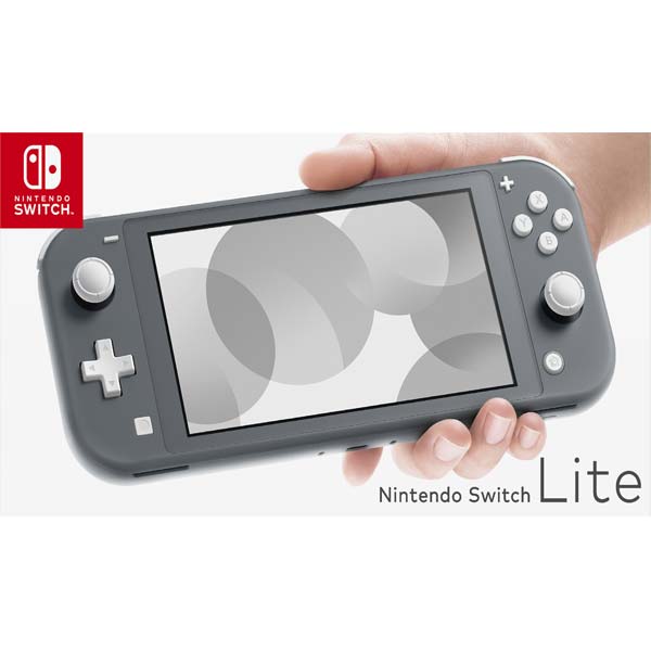 Nintendo Switch Lite, grey  - BAZÁR (použitý tovar)