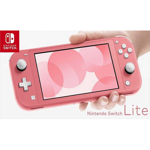 Nintendo Switch Lite, coral - BAZÁR (použitý tovar)