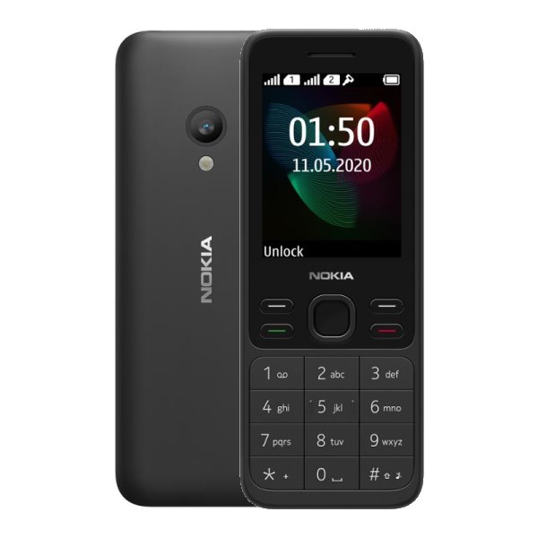 Nokia 150 (2020), Dual SIM, black 16GMNB01A05
