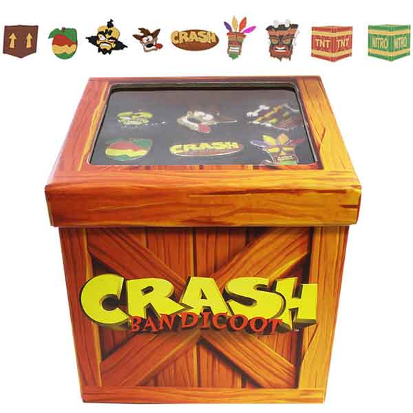 Odznaky Crash Bandicoot Premium Pin Set