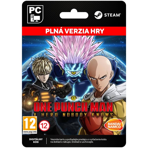 E-shop One Punch Man: A Hero Nobody Knows [Steam]