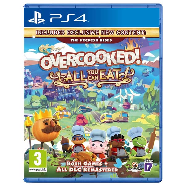 Overcooked! All You Can Eat [PS4] - BAZÁR (použitý tovar)