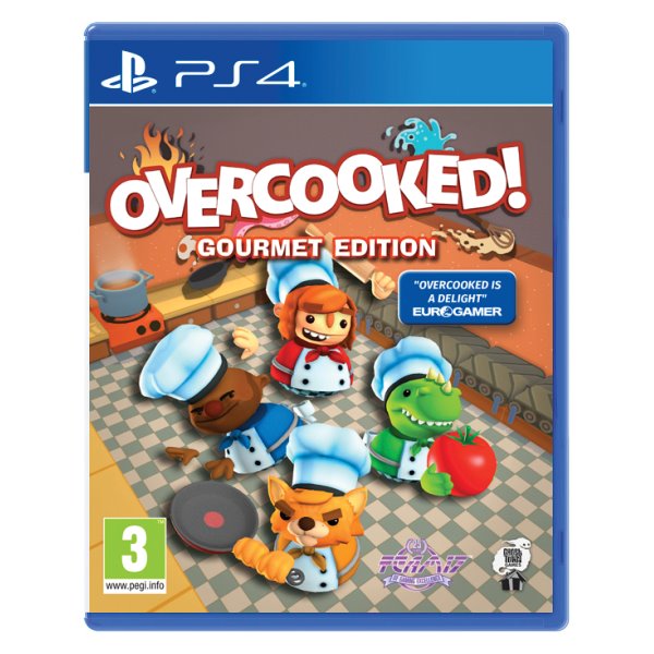 Overcooked (Gourmet Edition) [PS4] - BAZÁR (použitý tovar)