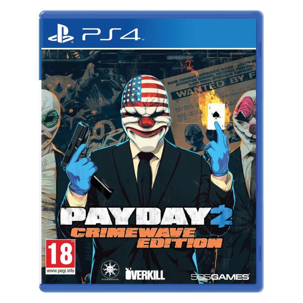 PayDay 2 (Crimewave Edition) [PS4] - BAZÁR (použitý tovar)