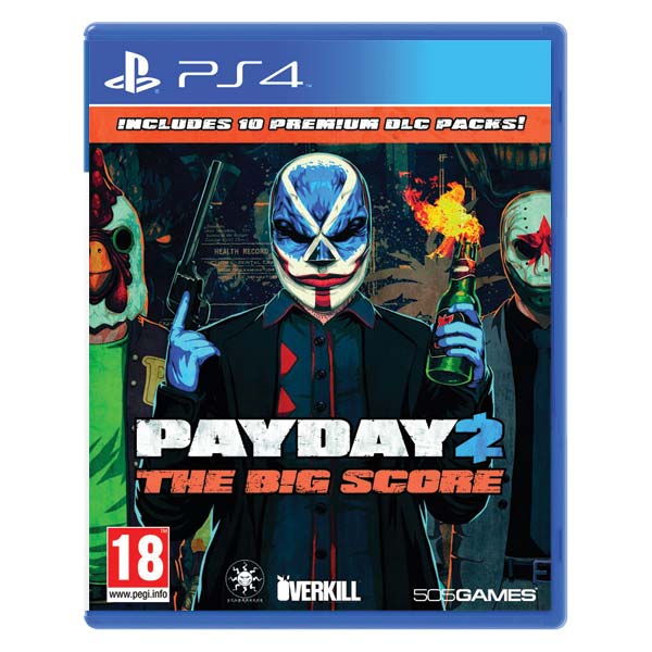 PayDay 2: The Big Score [PS4] - BAZÁR (použitý tovar) vykup