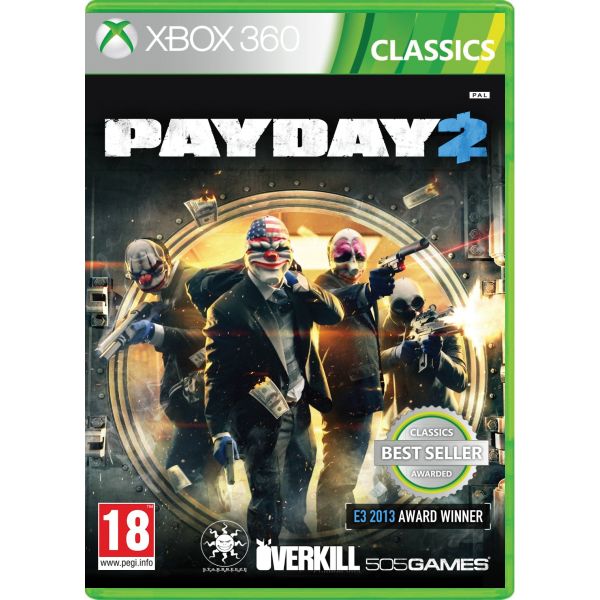 PayDay 2 XBOX 360 - BAZÁR (použitý tovar)