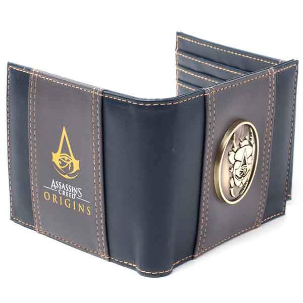 Peňaženka Assassin’s Creed Origins Logo kovové