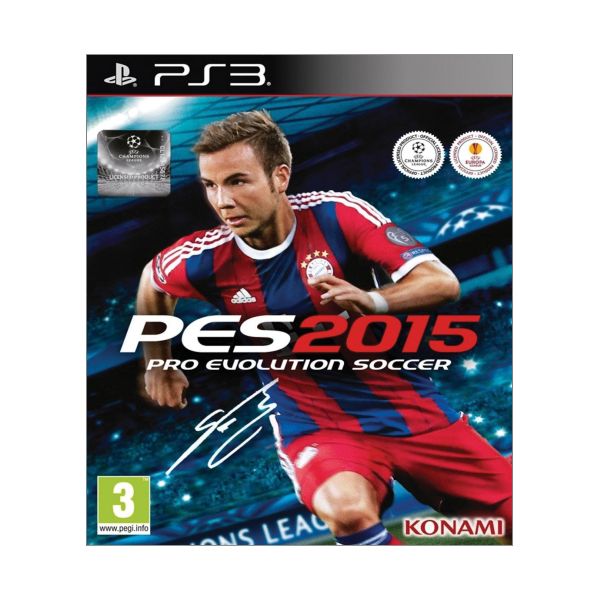 PES 2015: Pro Evolution Soccer [PS3] - BAZÁR (použitý tovar)