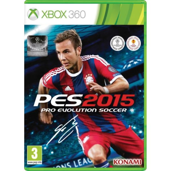 PES 2015: Pro Evolution Soccer [XBOX 360] - BAZÁR (použitý tovar)