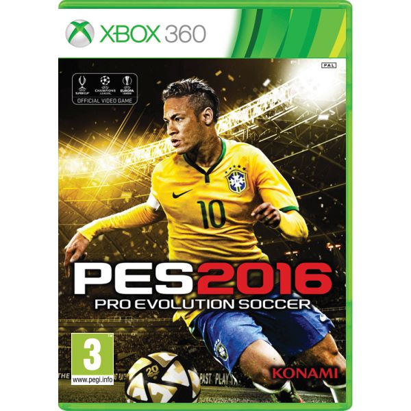 PES 2016: Pro Evolution Soccer [XBOX 360] - BAZÁR (použitý tovar)