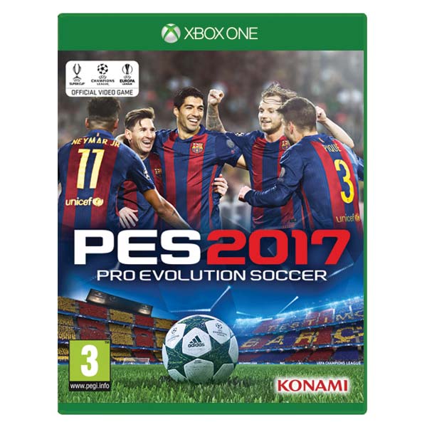 PES 2017: Pro Evolution Soccer [XBOX ONE] - BAZÁR (použitý tovar)